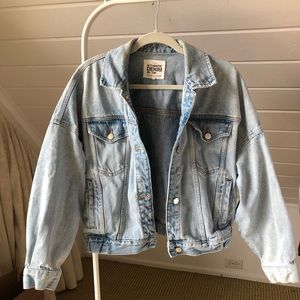 Zara Oversized Cropped Jacket